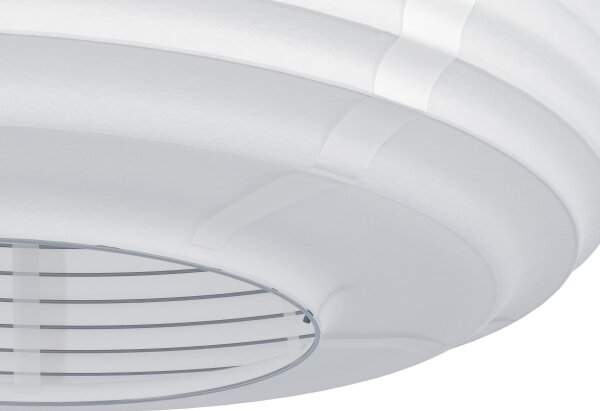 Eglo 44064 - Lustr na lanku SUMMERHILL 1xE27/40W/230V pr. 40 cm bílá/béžová