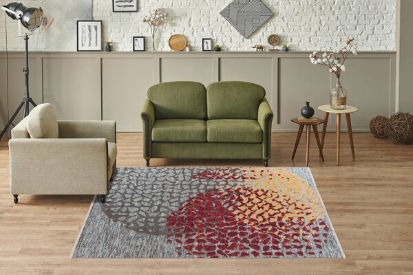 VINTAGE KOBEREC, 120/170 cm vícebarevná, červená Kayoom - Online Only koberce & rohožky, Online Only