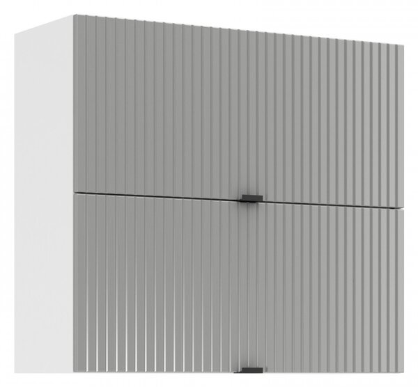 Kuchyňská skříňka horní 80 cm - LAM KL80 2D H72 - Dvířka GISEL