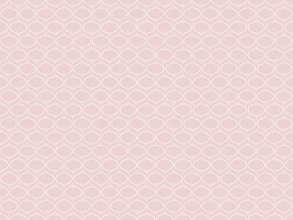 FUGU Světlá tapeta s jemným ornamentem – Sleeping Ogees Blush Materiál: Digitální eko vlies - klasická tapeta nesamolepicí
