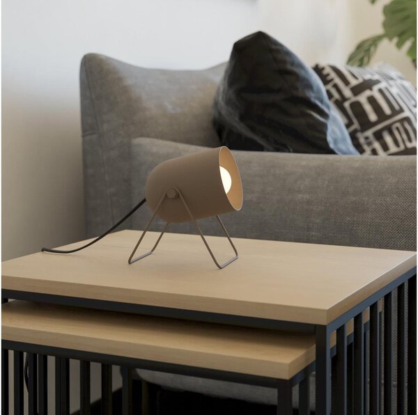Eglo 44165 - Stolní lampa TILSTON 1xE14/8W/230V béžová