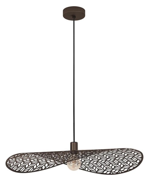 Eglo 44167 - Lustr na lanku SWABY 1xE27/60W/230V pr. 80 cm bronzová