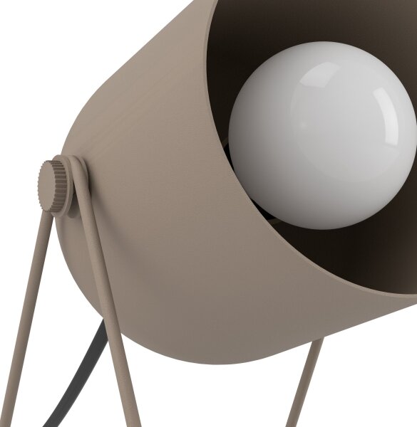 Eglo 44165 - Stolní lampa TILSTON 1xE14/8W/230V béžová