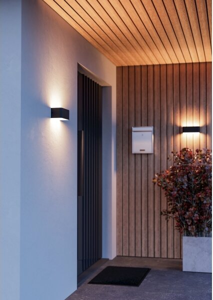 Eglo 901956 - LED RGBW Stm. venk. nást. svítidlo SANIA-Z LED/10W/230V IP55 černá