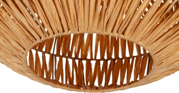 Eglo 44142 - Stropní svítidlo SHELDON 1xE27/40W/230V hnědá