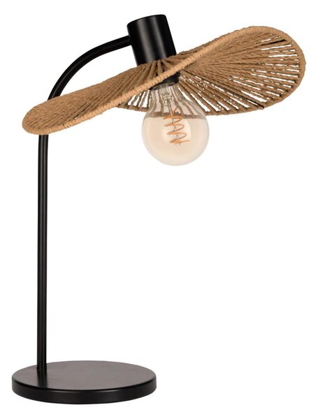 Eglo 31965 - Stolní lampa SIRUELA 1xE27/42W/230V hnědá/černá