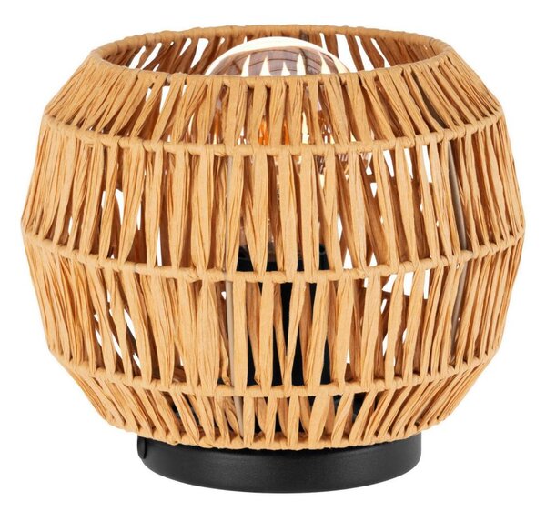 Eglo 44145 - Stolní lampa SHELDON 1xE27/40W/230V hnědá