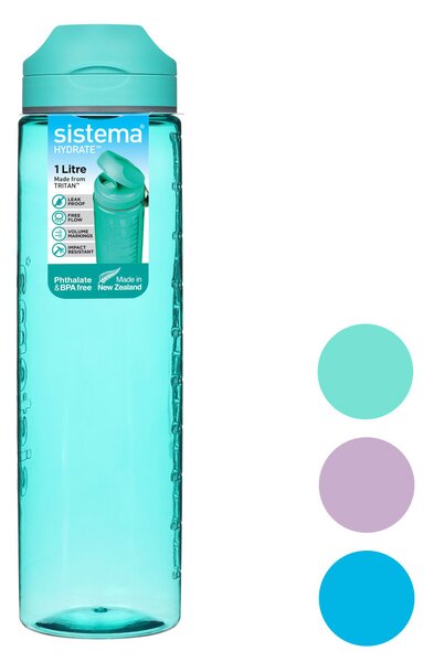 Sistema Láhev na pití Flip Top 1l Barva: ocean blue