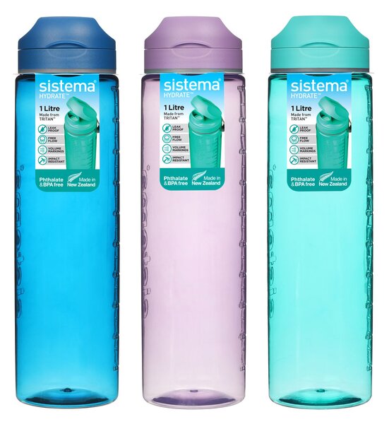 Sistema Láhev na pití Flip Top 1l Barva: ocean blue