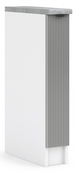 Kuchyňská skříňka spodní 15 cm - LAM KR15 - Dvířka NELA
