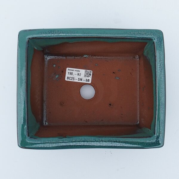 E-bonsai Miska 20 x 16,5 x 8 cm barva zelená