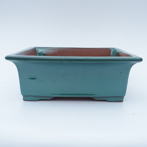 E-bonsai Miska 33,5 x 27,5 x 12,5 cm barva zelená