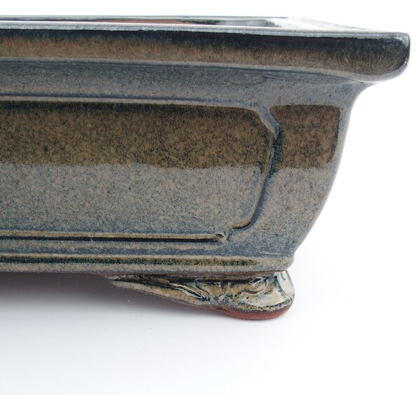 E-bonsai Miska 40 x 30 x 12 cm barva šedá