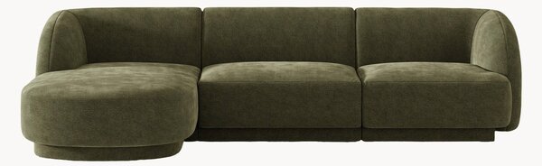 Žinylková rohová pohovka Miley, 4místná
