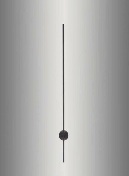 PAUL NEUHAUS PURE GRAFO LED nástěnné svítidlo, černá, úzké, nastavitelné, 110cm 3000K