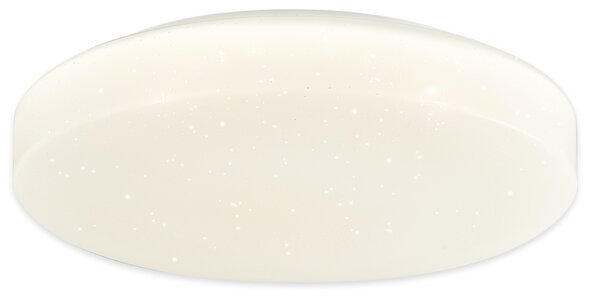 TOP-LIGHT Koupelnové stropní LED osvětlení TWISTER 30, 18W, denní bílá, kulaté, bílé Twister 30