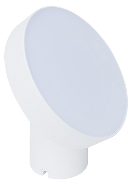 LUTEC Stolní chytrá LED lampa MOA s bluetooth a RGB funkcí, 9,5W, kulatá, bílá