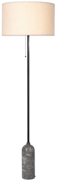 GUBI Mramorová stojací lampa Gravity 169 cm