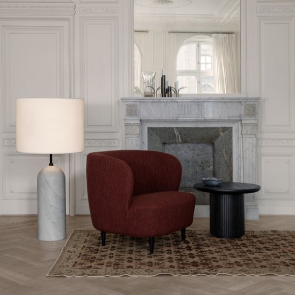 GUBI Mramorová stojací lampa Gravity 130 cm