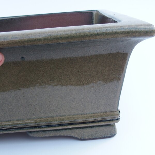 E-bonsai Miska 50 x 38 x 17 cm barva šedá - pouze osobní odběr nebo paletová přeprava