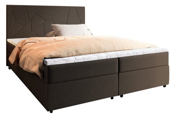 Čalouněná boxspring postel LADO, 140x200, inari 24