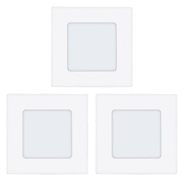 Eglo 78196 - SADA 3x LED Podhledové svítidlo 3xLED/2,7W/230V