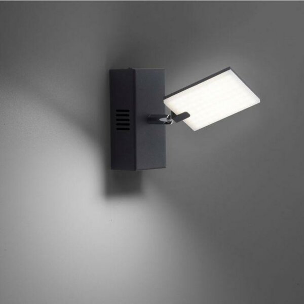 PAUL NEUHAUS PURE-MIRA LED nástěnné svítidlo stmívatelné CCT 2700-5000K černá perleť 9353-18