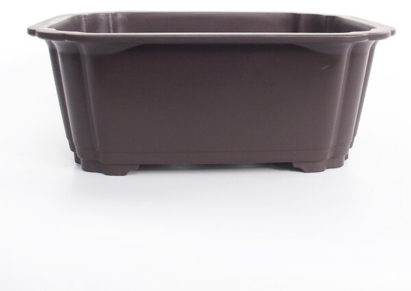 E-bonsai Miska plast MP-19 - 39 x 30 x 14,5 cm barva hnědá