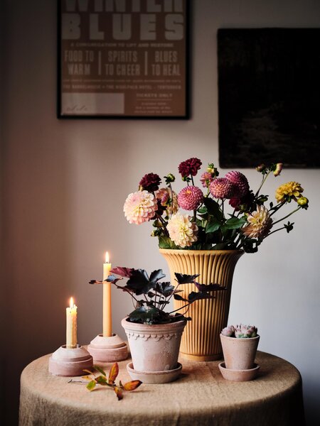 Bergs Potter Terakotový květináč Copenhagen Rosa - 10 cm BP148