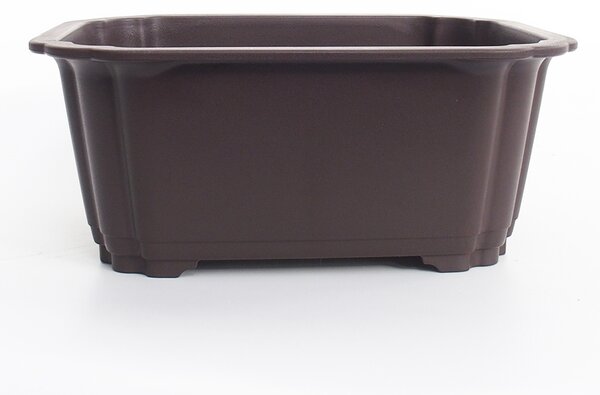 E-bonsai Miska plast MP-18 - 31 x 24,5 x 13 cm barva hnědá