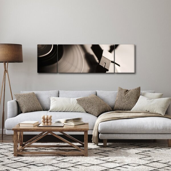 Obraz - Gramofonová deska (170x50 cm)
