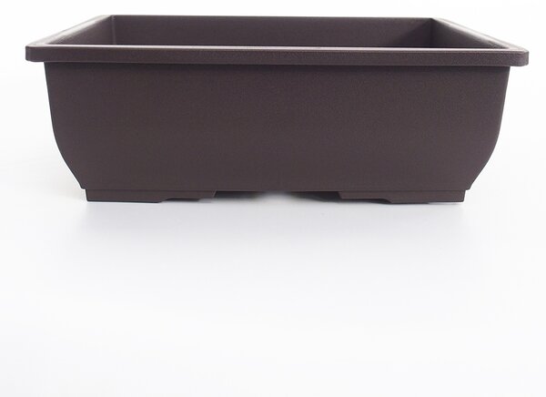 E-bonsai Miska plast MP-14 - 23,5 x 18,5 x 8 cm barva Hnědá