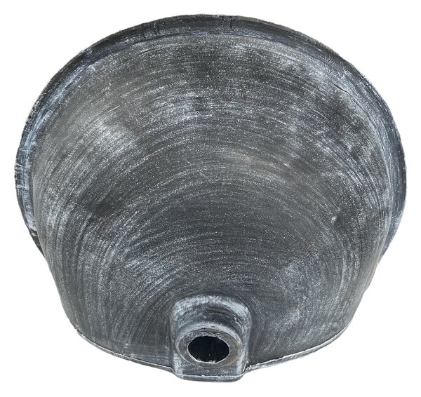 ROTO zahradní umyvadlo Saturn 71 cm stříbrná patina - kohoutek Drak, výpusť