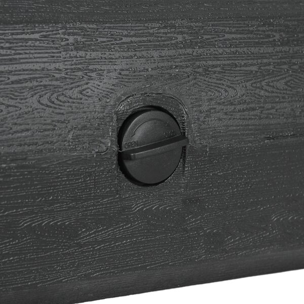 Outsunny Obdélníkový Stojan na Slunečník S Plněním 30 kg Vody a 40 kg Písku pro Tyč Parasolu Ø32/38/48 mm, Zahrada na Terase 49x49x36,5 cm Černá | Aos