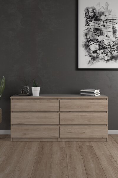 Komoda Naia 76232 jackson hickory - Tvilum