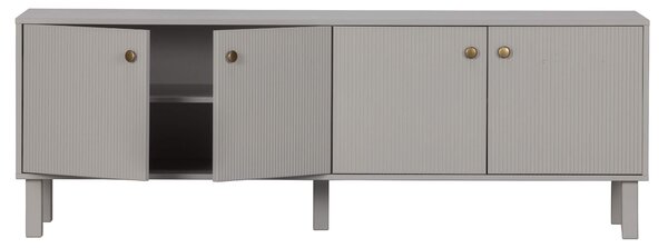 Tv skříňka badu 160 x 56 cm světle šedá