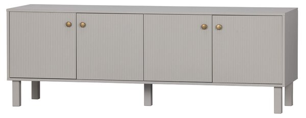 Tv skříňka badu 160 x 56 cm světle šedá