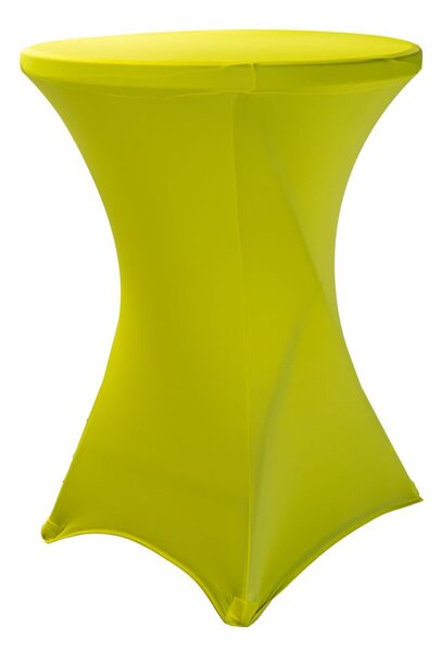 TENTino Elastický ubrus STANDARD na koktejlový bistro stůl 80 cm VÍCE BAREV Barva ubrusu: SVĚTLE ŠEDÁ / SILVER