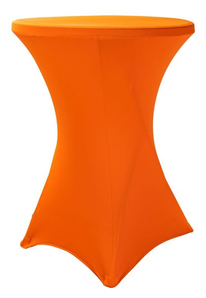 TENTino Elastický ubrus STANDARD na koktejlový bistro stůl 80 cm VÍCE BAREV Barva ubrusu: SVĚTLE ŠEDÁ / SILVER