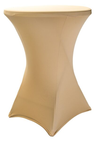 TENTino Elastický ubrus STANDARD na koktejlový bistro stůl 80 cm VÍCE BAREV Barva ubrusu: SVĚTLE ŠEDÁ / SILVER