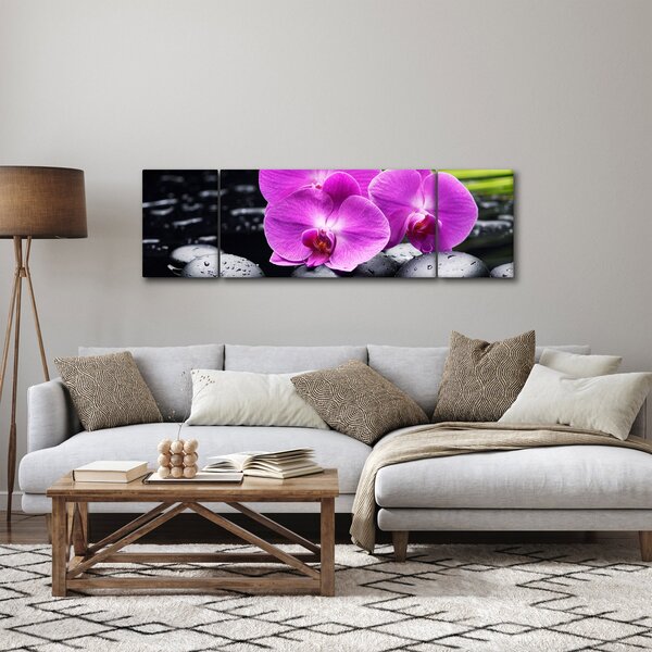 Obraz - Orchideje (170x50 cm)