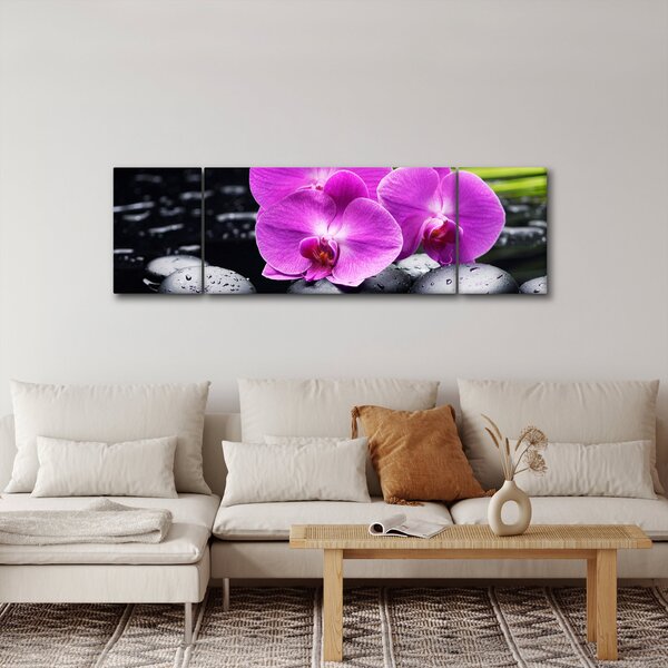 Obraz - Orchideje (170x50 cm)