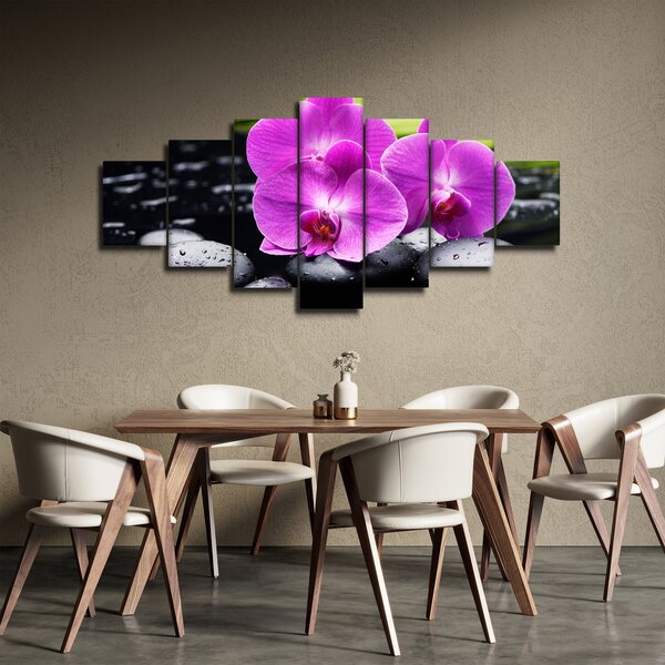Obraz - Orchideje (210x100 cm)