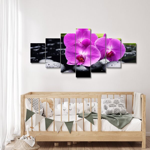 Obraz - Orchideje (210x100 cm)