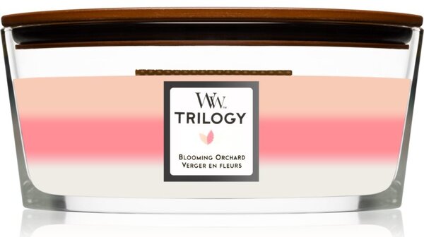 Woodwick Trilogy Blooming Orchard vonná svíčka 453,6 g