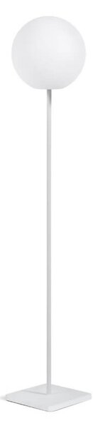 Zahradní stojací lampa mimoza 120 cm bílá