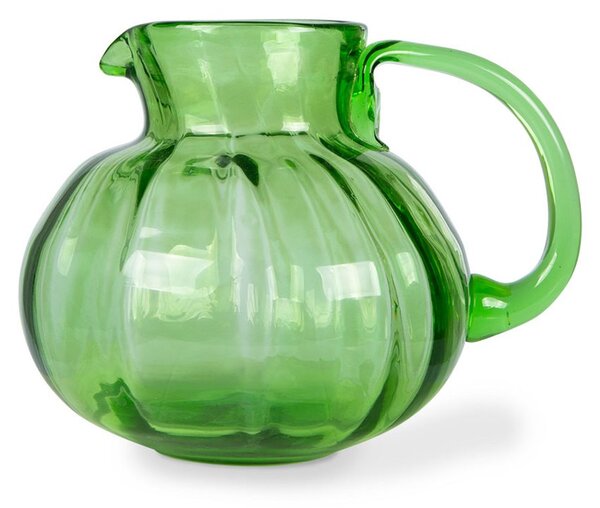 Zelený skleněný džbán The Emeralds - Ø 16*15cm/ 1400ml - HKLIVING