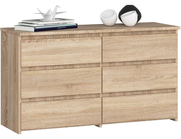 Ak furniture Komoda CL6 100 cm dub sonoma