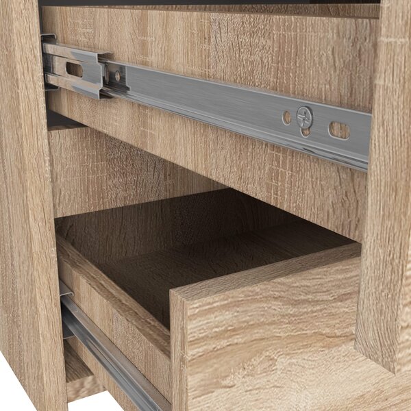 Ak furniture Komoda CL6 100 cm dub sonoma