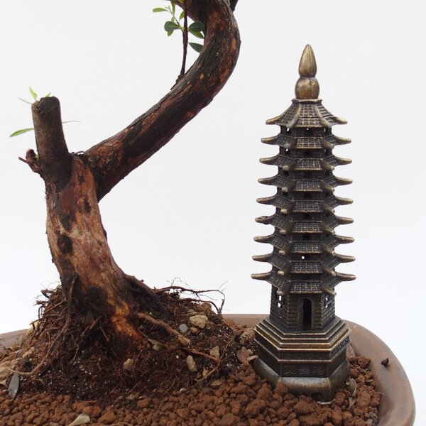 E-bonsai Kovová figurka - pagoda